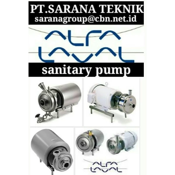 ALFA LAVAL SANITARY POMPA AIR FOR FOOD & BEVERAGES INDUSTRI