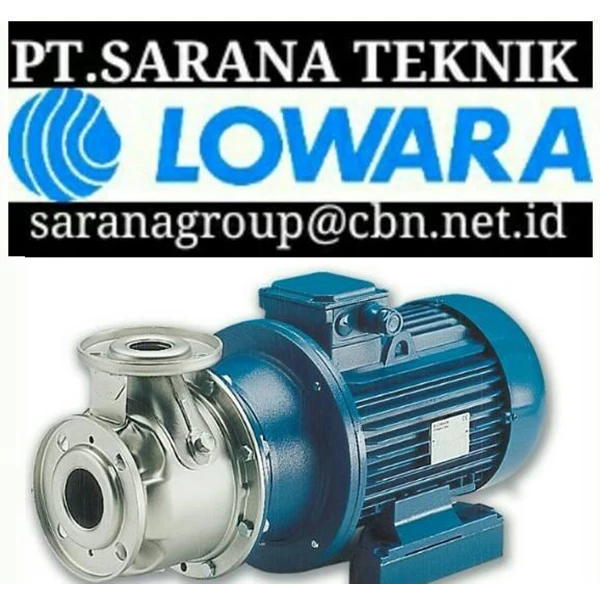 LOWARA Self Priming Centrifugal Pump Brand Lowara PUMPS PT SARANA TEKNIK