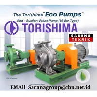 TORISHIMA END SUCTION VOLUTE PUMP (16 BAR TYPE) PT. SARANA TEKNIK PUMP