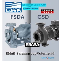 POMPA SENTRIFUGAL EBARA FSDA & GSD PT. SARANA TEKNIK
