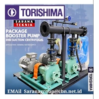 TORISHIMA PACKAGE BOOSTER PUMP END SUCTION CENTRIFUGAL PT. SARANA TEKNIK
