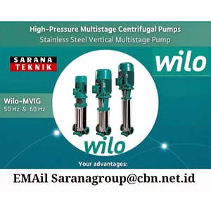 WILO SUBMERSIBLE PUMP MVIG 50 Hz & 60 Hz. PT. SARANA TEKNIK
