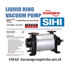 SIHI LIQUID RING VACUUM PUMP PT. SARANA TEKNIK
