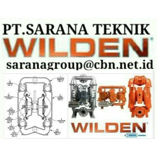 WILDEN PUMP PT SARANA TEKNIK wilden pump chemical diaphragm pump air pump
