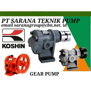 PT SARANA PUMP KOSHIN Pump Gb Gc Series Brand Koshin