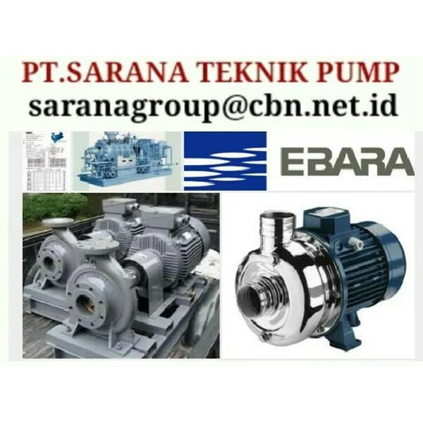 PTSARANA PUMP Ebara Centrifugal Pump Type Fs