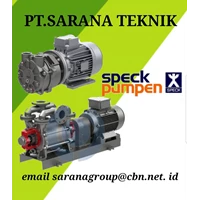 PT SARANA TEKNIK Pumps Vacuum Vu/Vh Liquid Ring  Merk Speck Pumpen