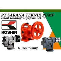 Pompa Gear Tipe Gb Gc Merk Koshin Ltd PT SARANA TEKNIK PUMP