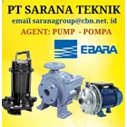 EBARA Gear Pump CENTRIFUGAL SUBMERSIBLE PT SARANA TEKNIK PUMP 1