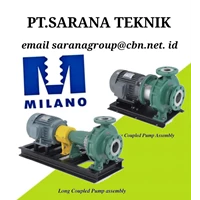 PT SARANA TEKNIK MILANO PUMP POMPA STANDARD END SUCTION CENTRIFUGAL PUMPS - STAINLESS STELL
